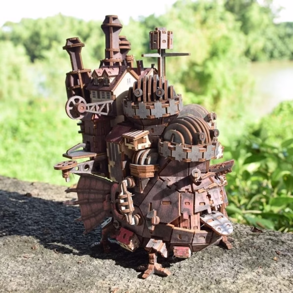 Howl's Moving Castle Wood 3D Puzzle