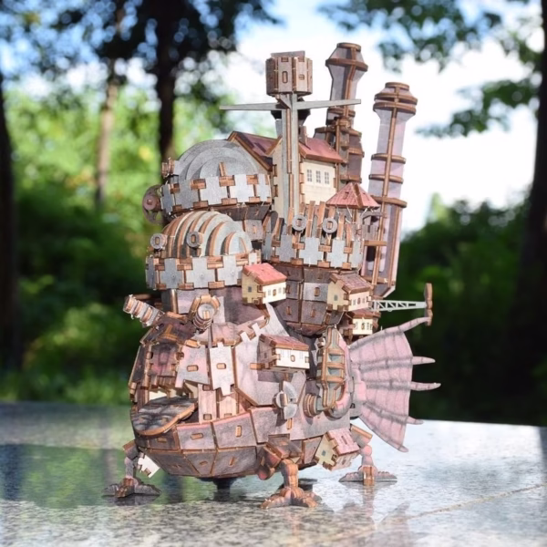 Howl's Moving Castle Wood 3D Puzzle