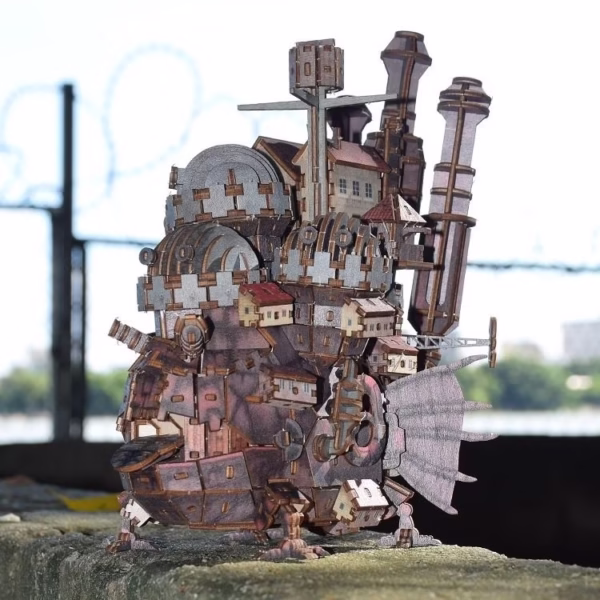 Howl's Moving Castle Wood 3D Puzzle