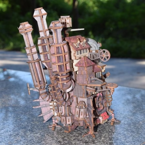 Howl's Moving Castle Wood 3D Puzzle