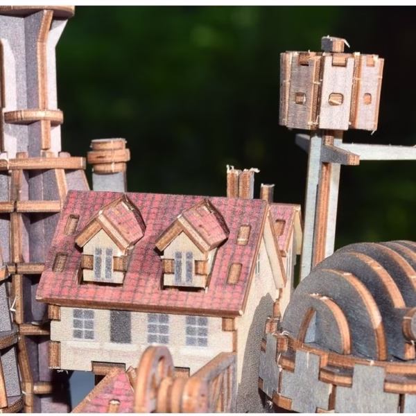 Howl's Moving Castle Wood 3D Puzzle