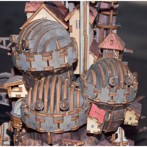 Howl's Moving Castle Wood 3D Puzzle