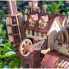 Howl's Moving Castle Wood 3D Puzzle