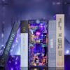 Cyberpunk Chinatown Book Nook Kit