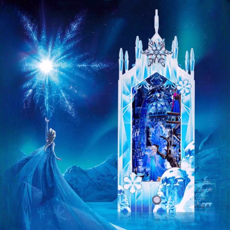 Frozen Elsa DIY Book Nook Kit