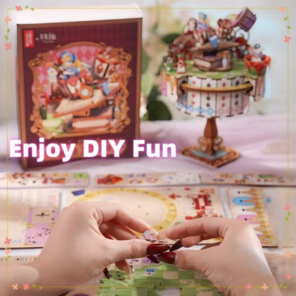 Alice in Wonderland DIY Music Box Kit