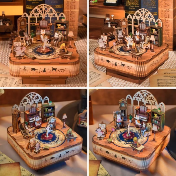Cat's Family Music Box Kit