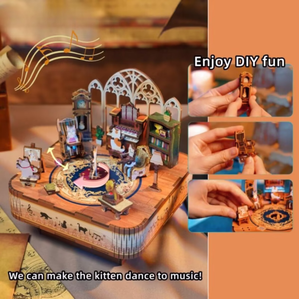Cat's Family Music Box Kit
