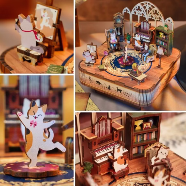 Cat's Family Music Box Kit