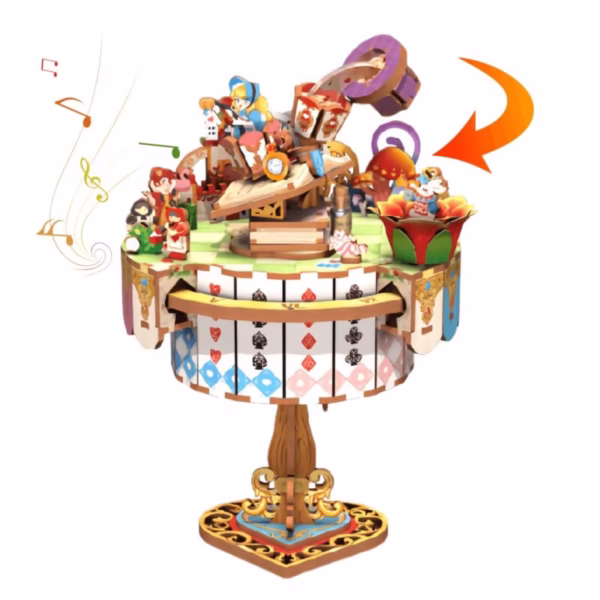 Alice in Wonderland DIY Music Box Kit