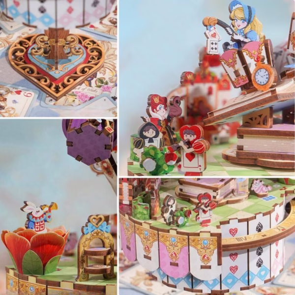 Alice in Wonderland DIY Music Box Kit