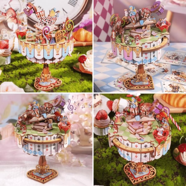 Alice in Wonderland DIY Music Box Kit