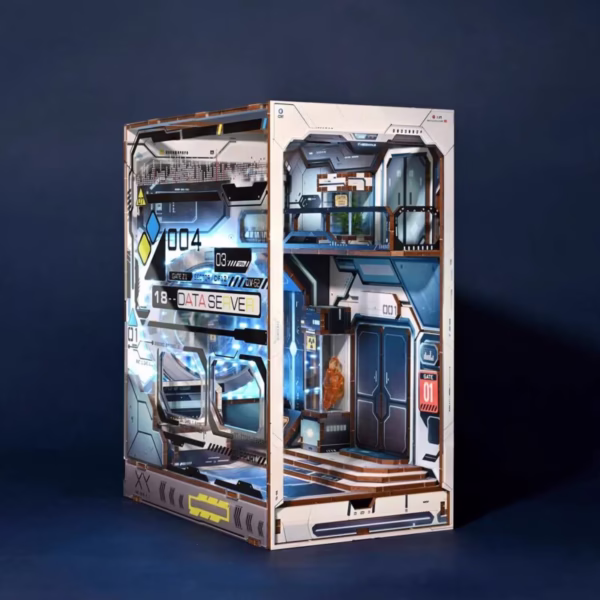 Cyberpunk Alien Hub DIY Book Nook Kit