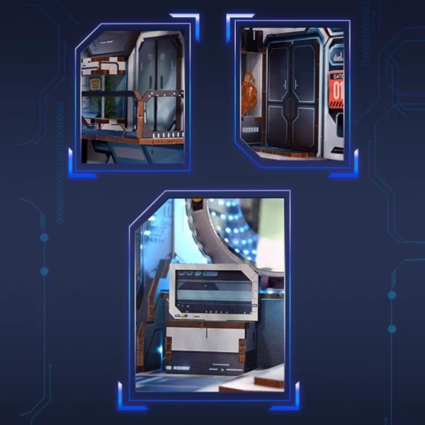Cyberpunk Alien Hub DIY Book Nook Kit