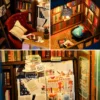 Soul Bookstore Café Wide DIY Book Nook Kit