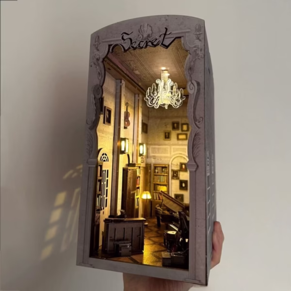 Secret Piano Room DIY Book Nook Kit