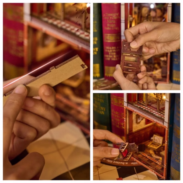 The Museum Mystery Detective Agency DIY Book Nook Kit