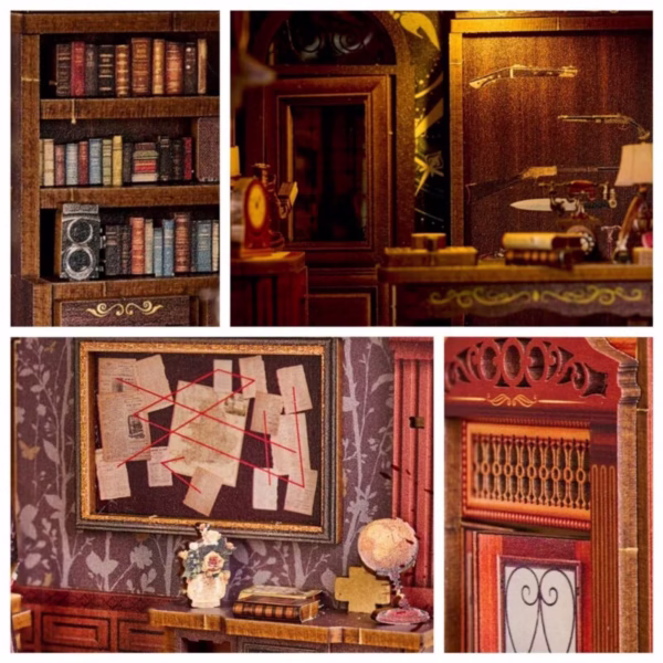 The Museum Mystery Detective Agency DIY Book Nook Kit