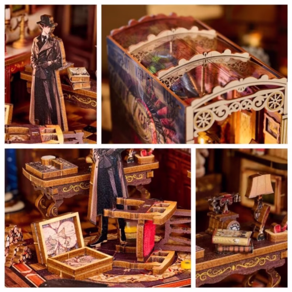The Museum Mystery Detective Agency DIY Book Nook Kit