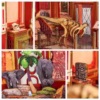 The Museum Mystery Detective Agency DIY Book Nook Kit