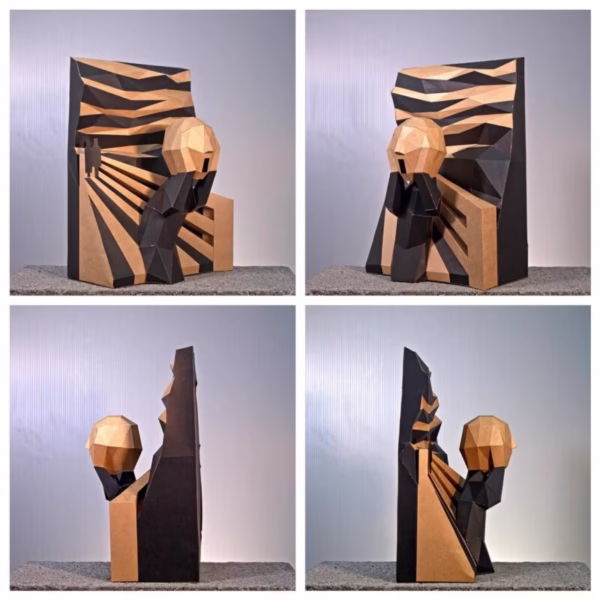 World Famous Painting Series 3D Paper Model Kit