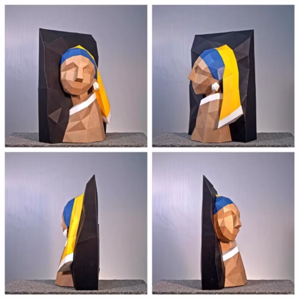 World Famous Painting Series 3D Paper Model Kit