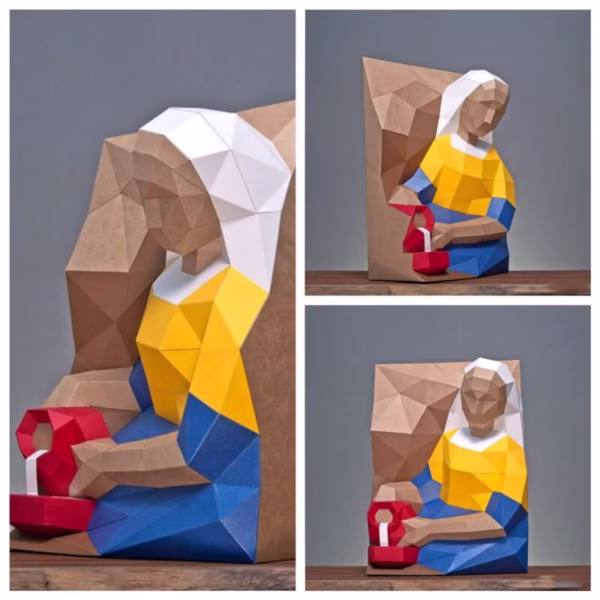 World Famous Painting Series 3D Paper Model Kit