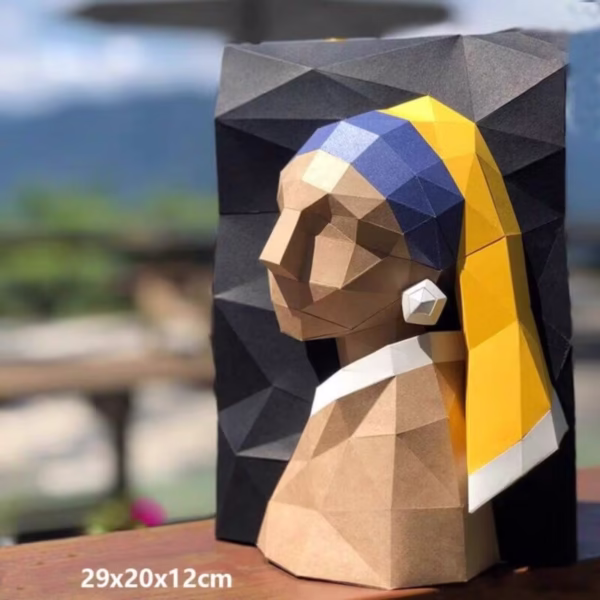 World Famous Painting Series 3D Paper Model Kit