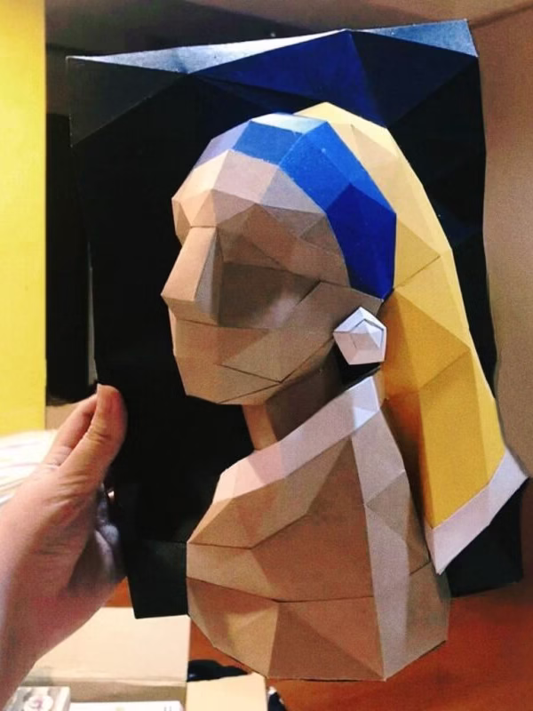 World Famous Painting Series 3D Paper Model Kit