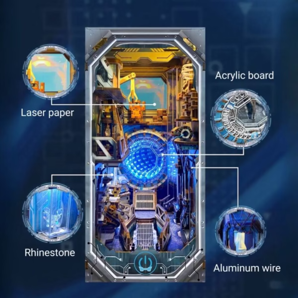 Planetary Era DIY Book Nook Kit