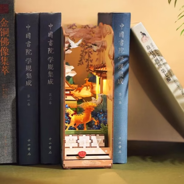 Kirin in the Forbidden City DIY Book Nook Kit