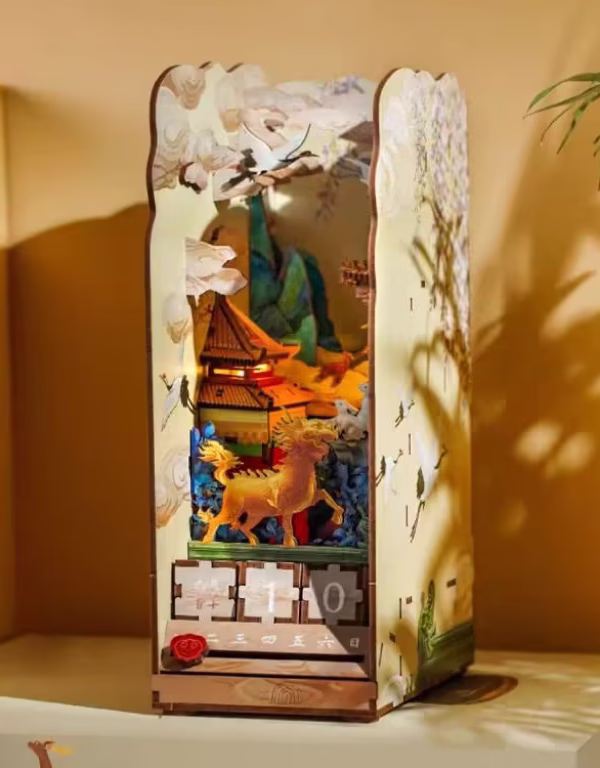 Kirin in the Forbidden City DIY Book Nook Kit
