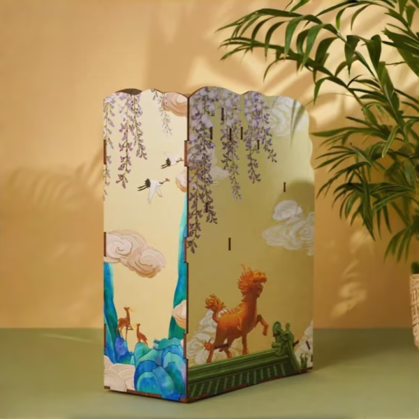 Kirin in the Forbidden City DIY Book Nook Kit