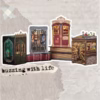 Mini Magic House Miniature Doll House DIY Book Nook Kit
