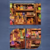 Mini Magic House Miniature Doll House DIY Book Nook Kit