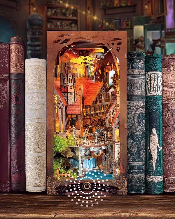 2024/08/1000237179.jpg The Lord The Rings DIY Book Nook Kit