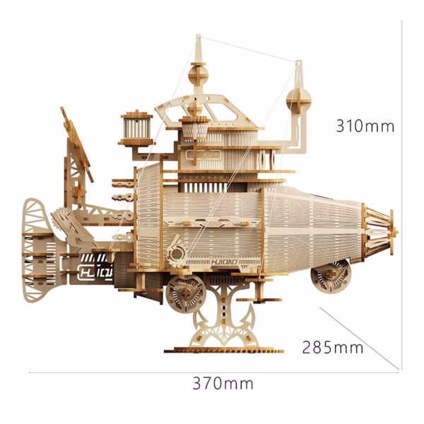 Starfield Speed DIY Wood Model Kit  -No Glue Needed