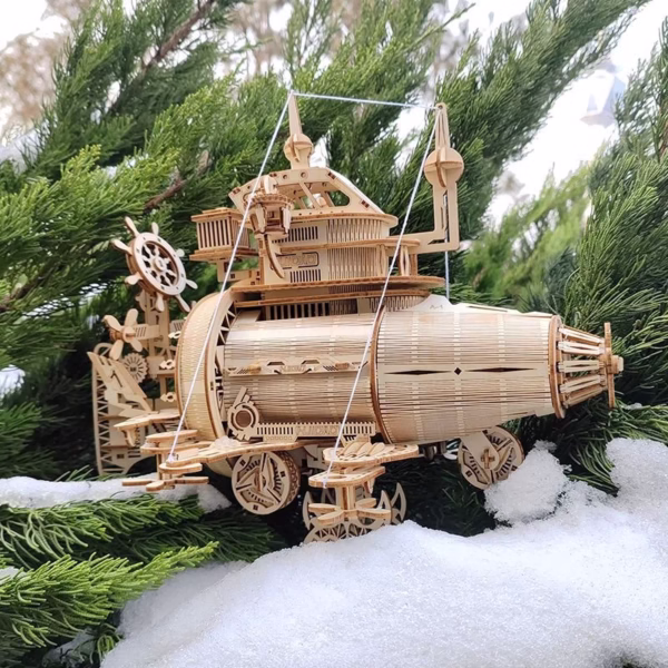 Starfield Speed DIY Wood Model Kit  -No Glue Needed