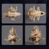 Starfield Speed DIY Wood Model Kit  -No Glue Needed