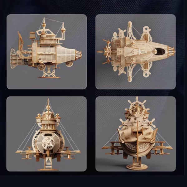 Starfield Speed DIY Wood Model Kit  -No Glue Needed