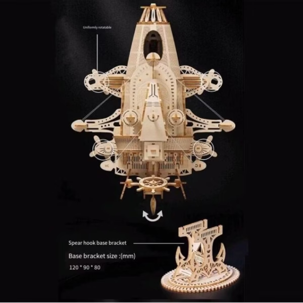 Starfield Speed DIY Wood Model Kit  -No Glue Needed