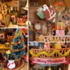 Christmas Jingo Cabin DIY Book Nook Kit