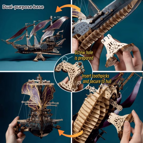 Lord of Mysteries Future Ship 3D Model Kit