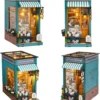 Soul Bookstore Café Wide DIY Book Nook Kit