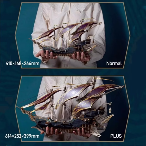 Lord of Mysteries Future Ship 3D Model Kit