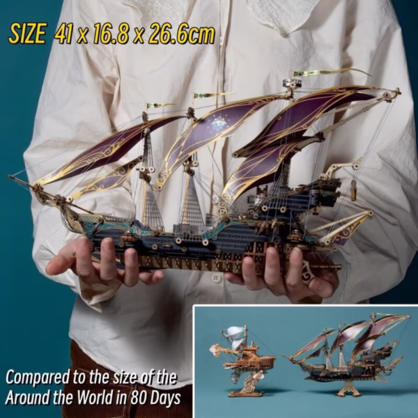 Lord of Mysteries Future Ship 3D Model Kit
