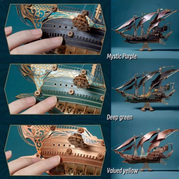 Lord of Mysteries Future Ship 3D Model Kit
