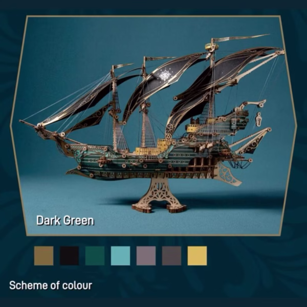Lord of Mysteries Future Ship 3D Model Kit