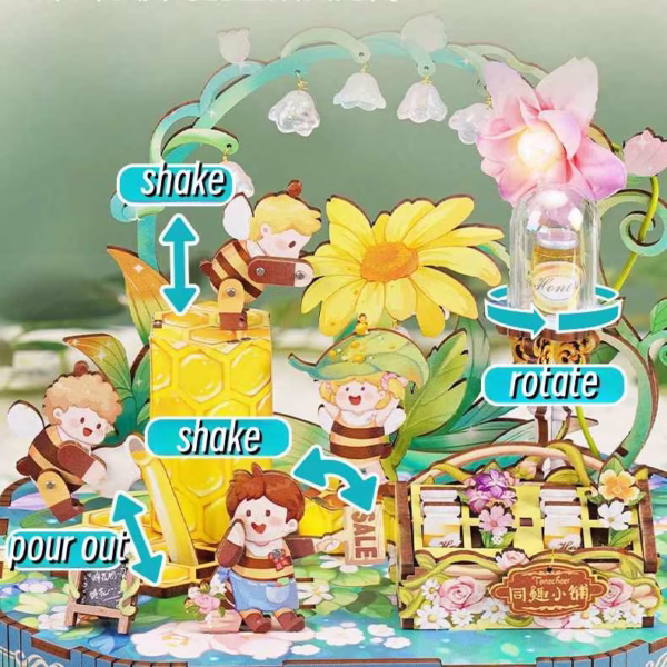 Blossom Bee DIY Music Box Kit