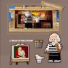 Artist's Night Building Blocks with Picture Frames